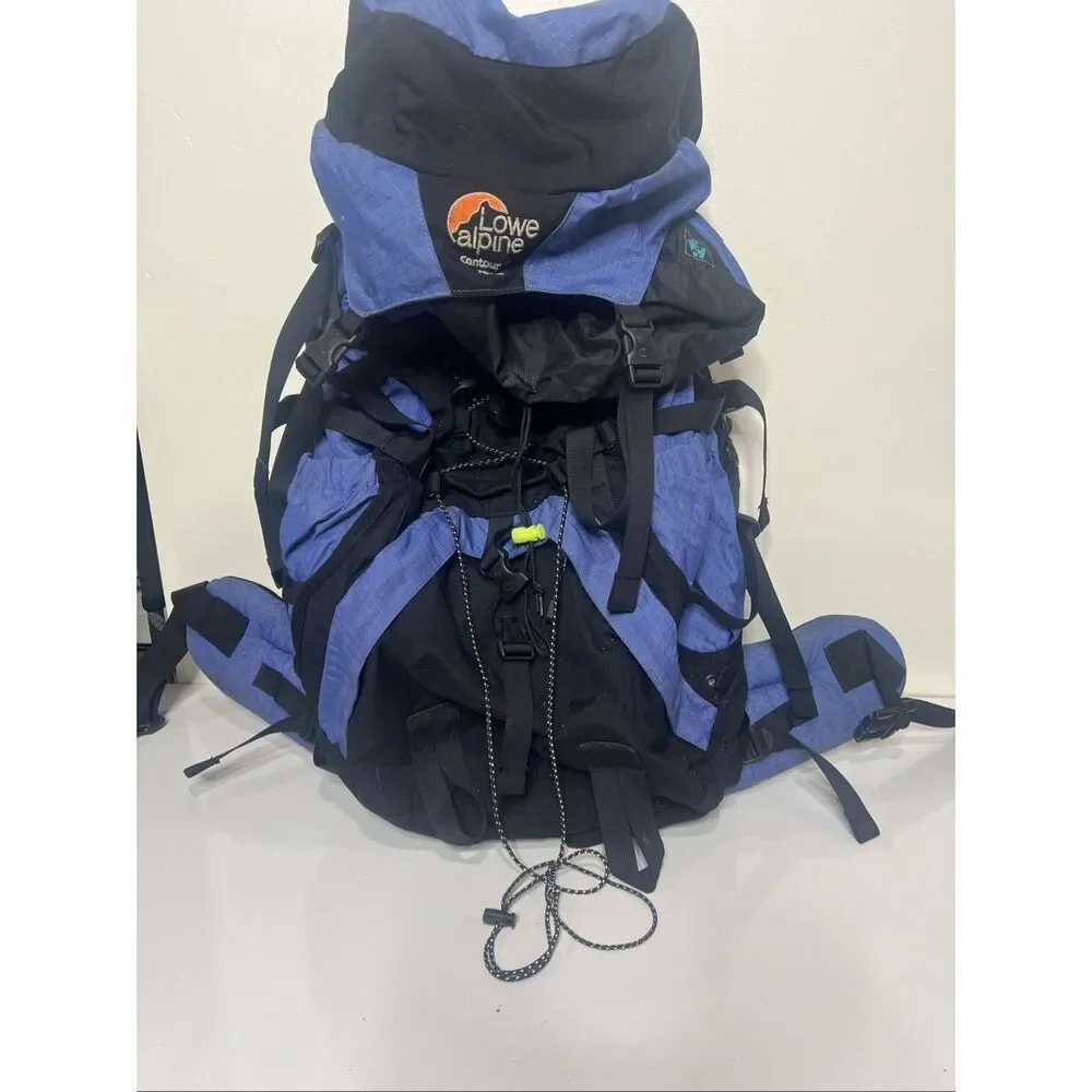 Lowe Alpine Blue Contour III 70+15 Hiking Climbing Backpack